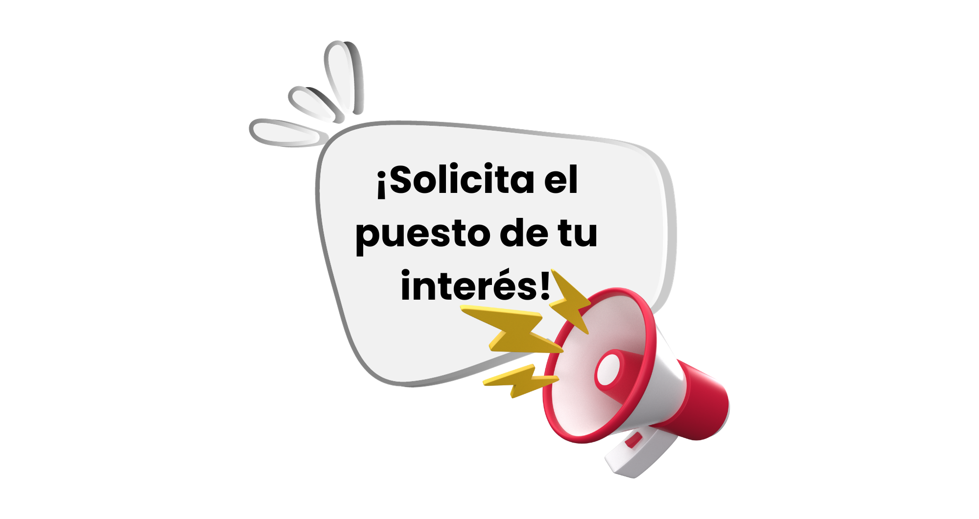 Megáfono de FactusRH anunciando tus puestos vacantes