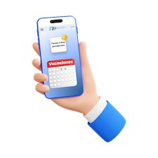 Desde el portal de colaboradores Centro de Información puedes solicitar vacaciones