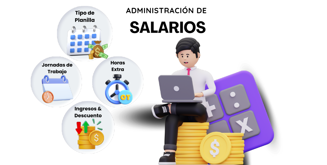 FactusRH - Diferentes módulos de un Software de Nómina y Administración de Salarios